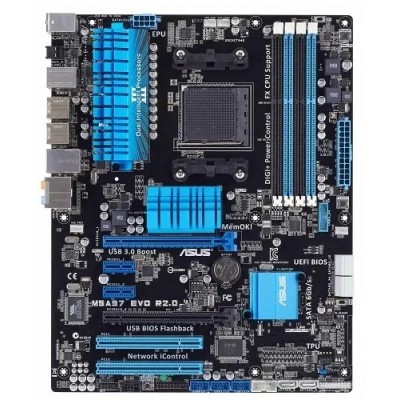 ASUS M5A97 EVO R2.0 AMD970 DDR3 GLAN+USB 3.0 16x Anakart İKİNCİ EL