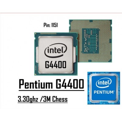 Intel Pentium G4400 3,3 GHz 3 MB Cache 1151 Pin İşlemci