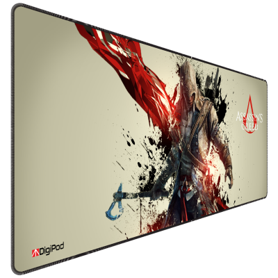 Digipod Gaming Mousepad Oyuncu Mouse pad 90X40 XXL Büyük Oyuncu Mouse Pad Kaymaz Taban  4mm Kalınlık