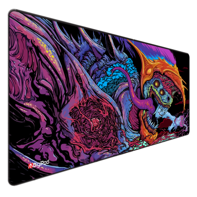 Digipod Gaming Mousepad Oyuncu Mouse pad 90X40 XXL Büyük Oyuncu Mouse Pad Kaymaz Taban Dikişli 4mm Kalınlık