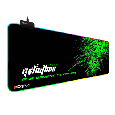 Digipod Rgb Oyuncu Mousepad Rgb Gaming Oyuncu Mouse Pad Kaymaz Taban 70 X 30  4mm Kalınlık