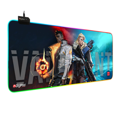 Digipod Rgb Oyuncu Mousepad Rgb Gaming Oyuncu Mouse Pad Kaymaz Taban 70 X 30  4mm Kalınlık